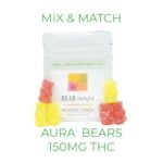 5 Pack Aura Gummy Bears (150mg) – Mix and Match