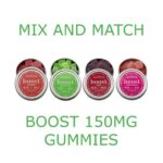 5 Pack Boost Gummies (150mg) – Mix and Match