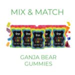5 Pack Ganja Bear Gummies – Mix and Match