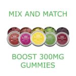 5 Pack Boost Gummies (300mg) – Mix and Match